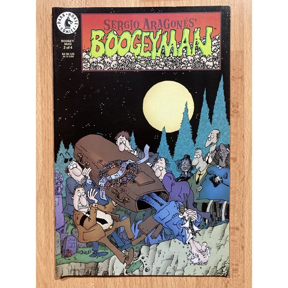 Sergio Aragones Boogeyman #1 2 3 4 (Lot) Dark Horse Comics • NM • - Picture 4 of 8